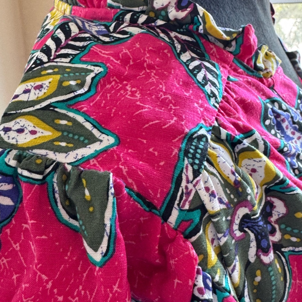 LOFT Pink Floral Dress - Picture 6 of 7